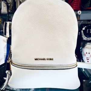 Michael Kors - Mini Back Pack - White - Brand New